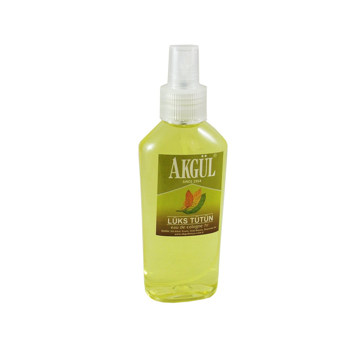 Akgül Lüks Tütün Kolonyası Pet Sprey 70º (160 ml)