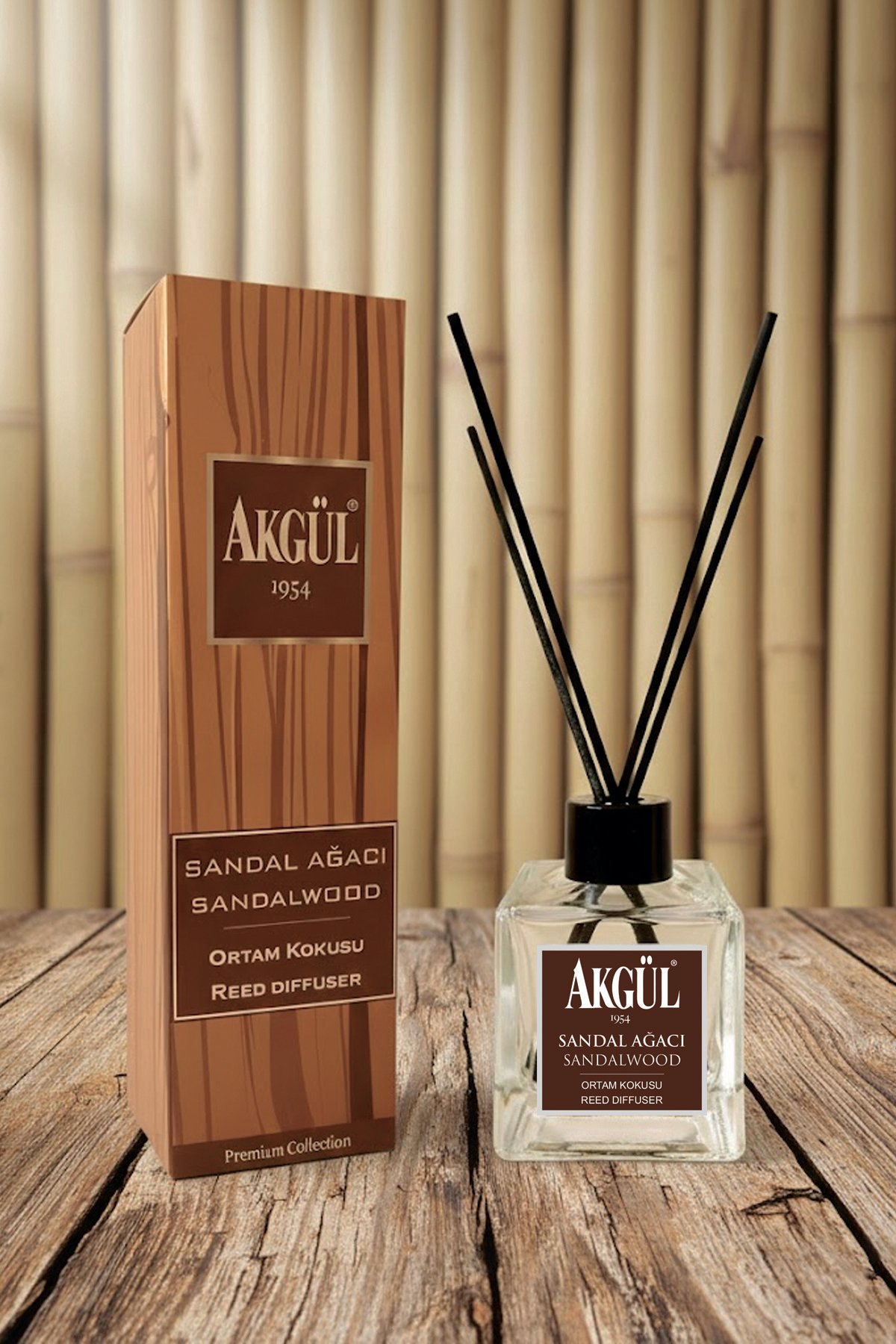 Sandal Ağacı Bambu Çubuklu Oda Kokusu 120 ml