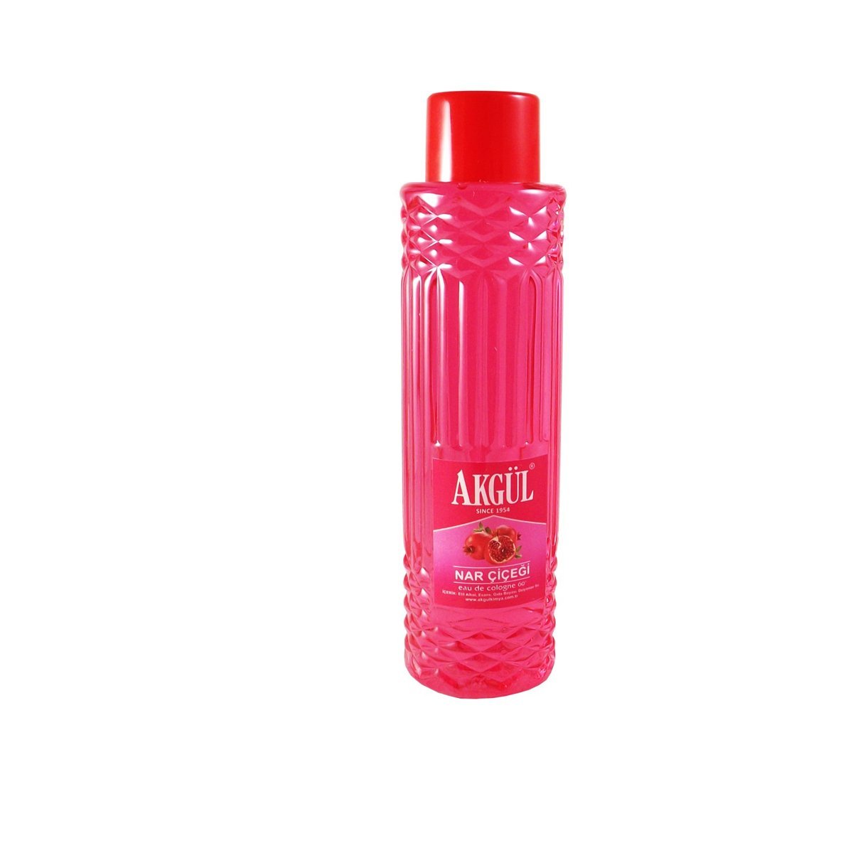 Akgül Nar Çiçeği Kolonyası Pet Şişe 70º (400 ml)