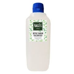 Akgül Beyaz Sabun Kolonyası Bidon (1 Litre)