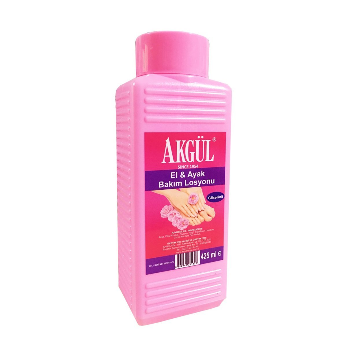 Akgül El Ayak Bakım Suyu 425 ML