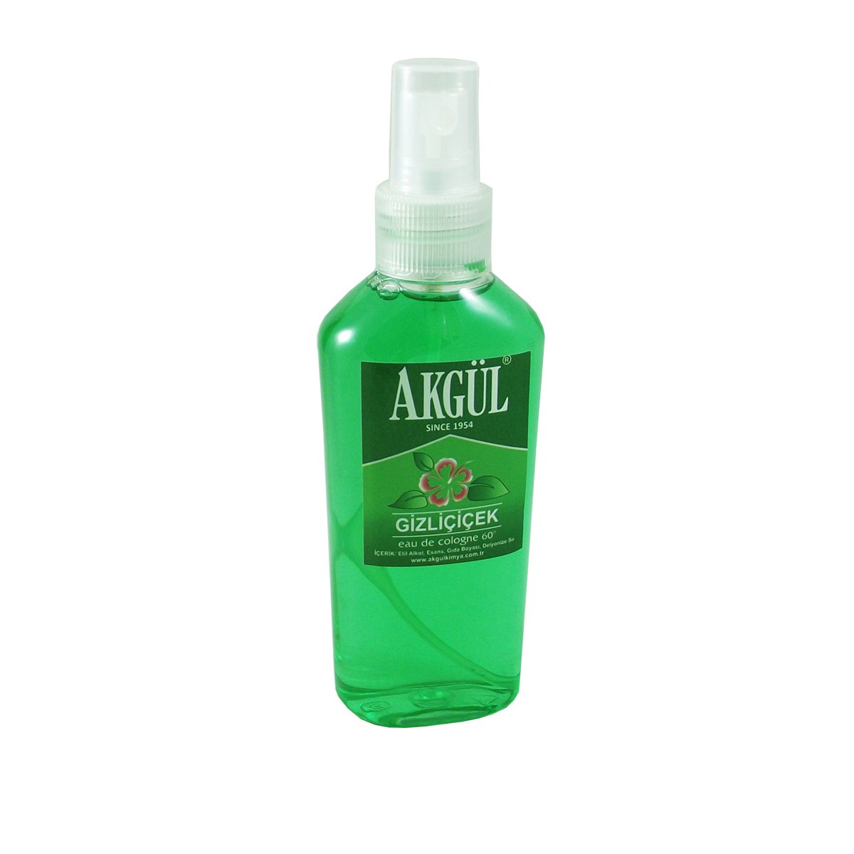 Akgül Gizliçiçek Kolonyası Pet Sprey (160 ml)