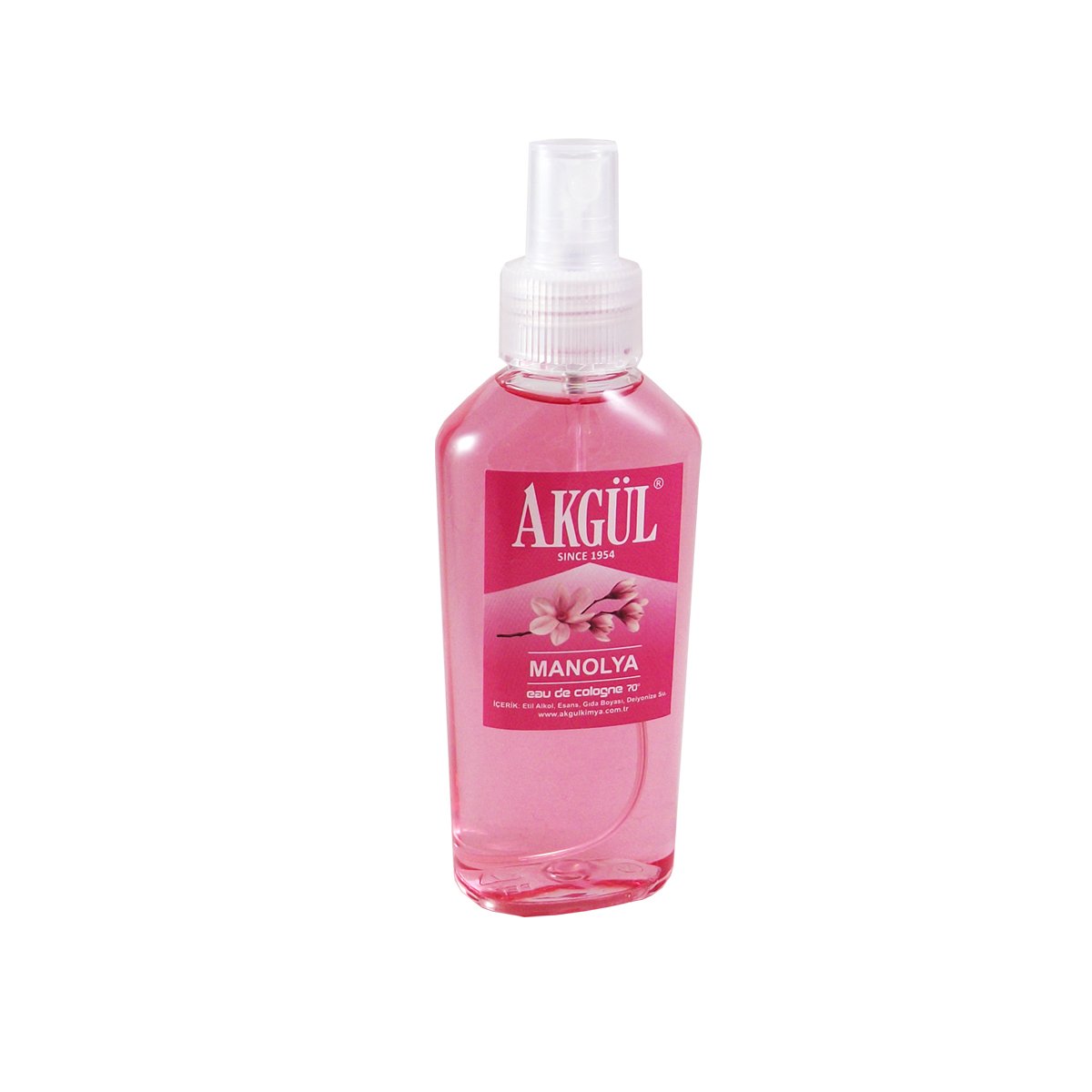 Akgül Manolya Kolonyası Pet Sprey (160 ml)