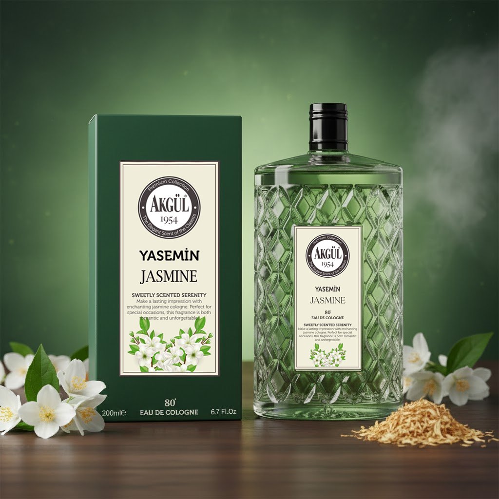 Yasemin Kolonyası Luxury Serisi Cam 200 ml