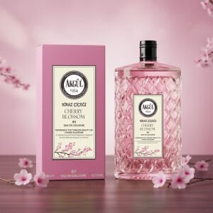 Kiraz Çiçeği Kolonyası Luxury Serisi Cam (200ml)