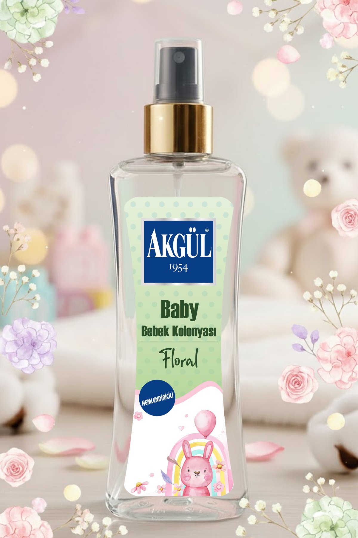 Floral Bebek Kolonyası Pet Sprey (200 ml)