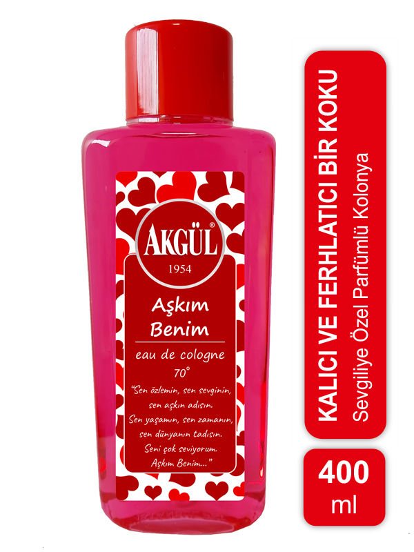 Aşkım Benim Kolonyası Pet Şişe 400 ml