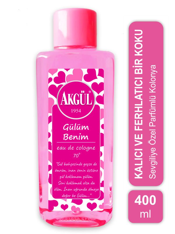 Akgül Gülüm Benim Kolonyası Pet Şişe 400 ml