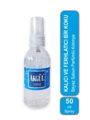 Akgül Beyaz Sabun Kolonyası Sprey (50 ml)