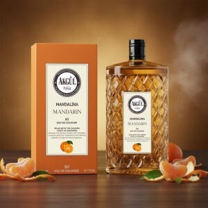 Mandalina Kolonyası Luxury Serisi Cam (200 ml)