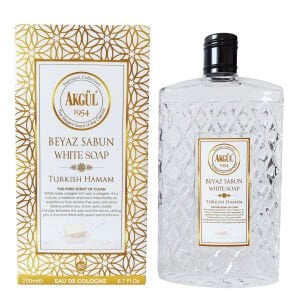 Beyaz Sabun Kolonyası Luxury Serisi Cam (200 ml)