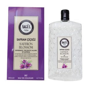 Safran Çiçeği Kolonyası Luxury Serisi Cam (200 ml)