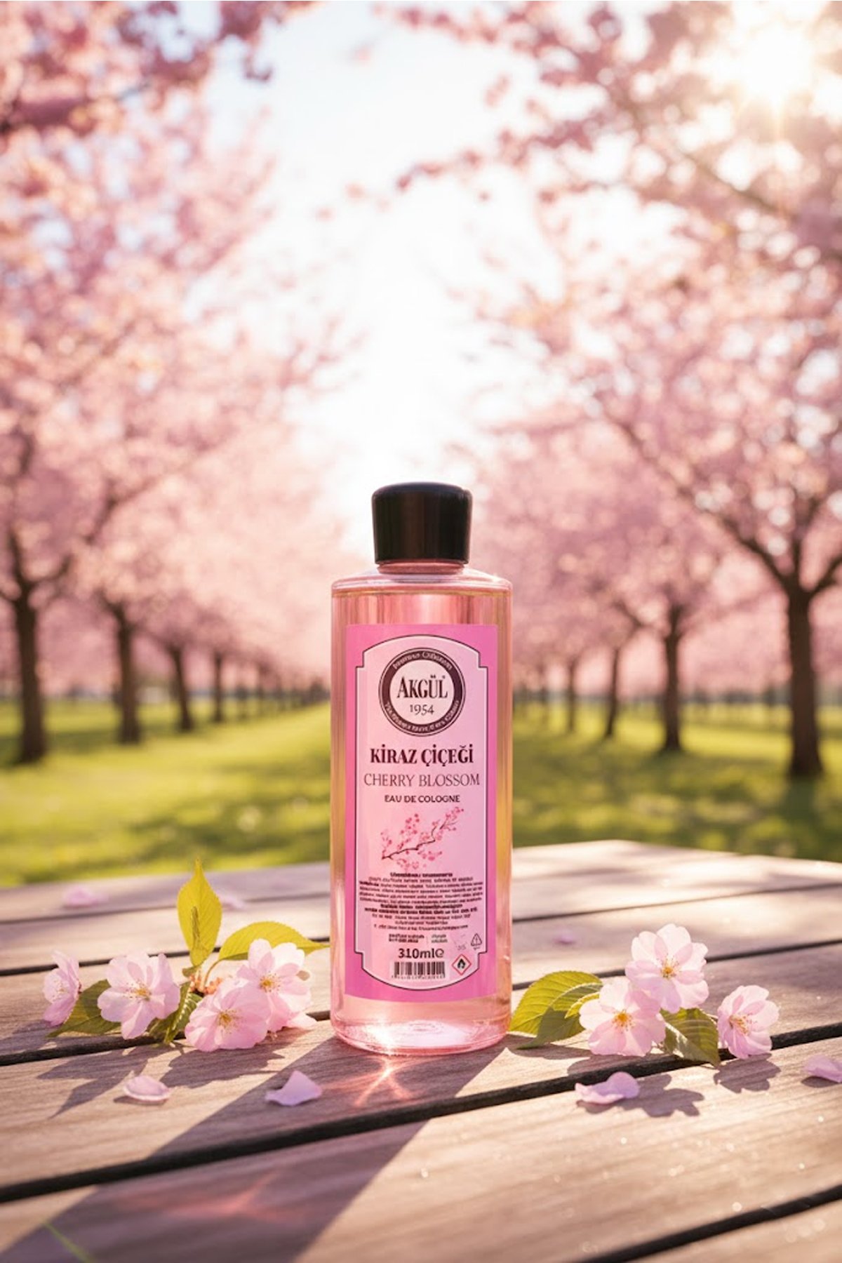 Kiraz Çiçeği Kolonyası Pet Şişe (310 ml)
