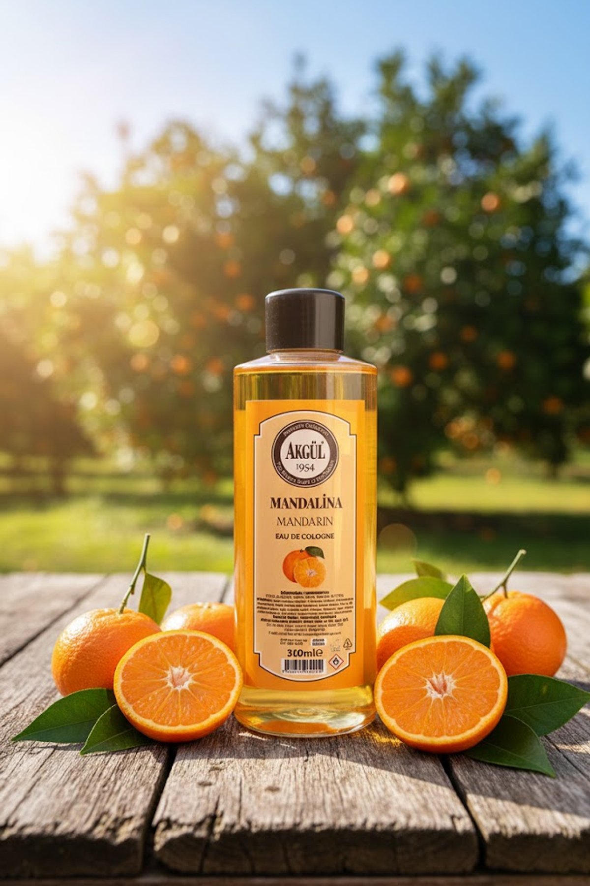 Mandalina Kolonyası Pet Şişe (310 ml)