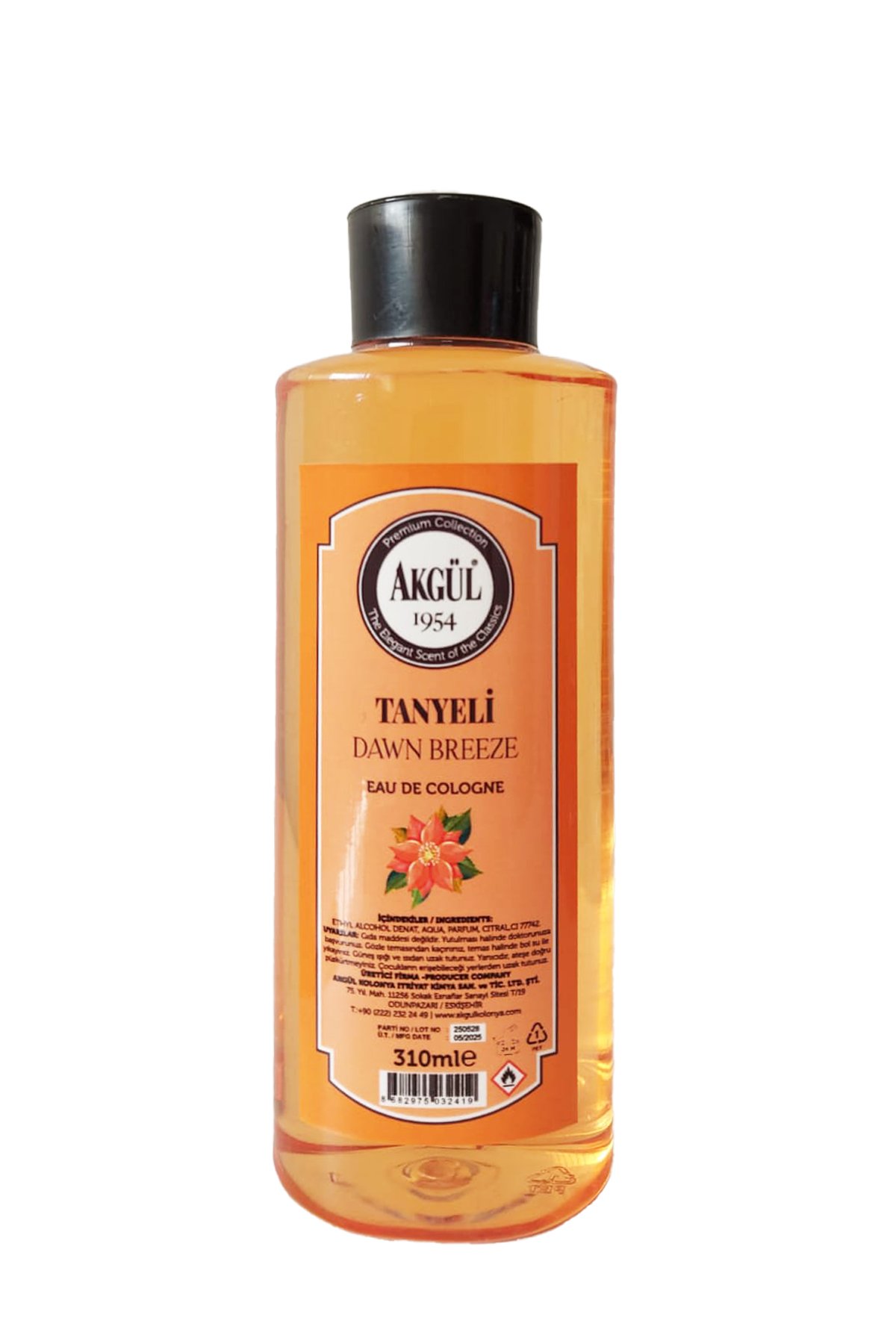 Tanyeli Kolonyası Pet Şişe (310 ml)