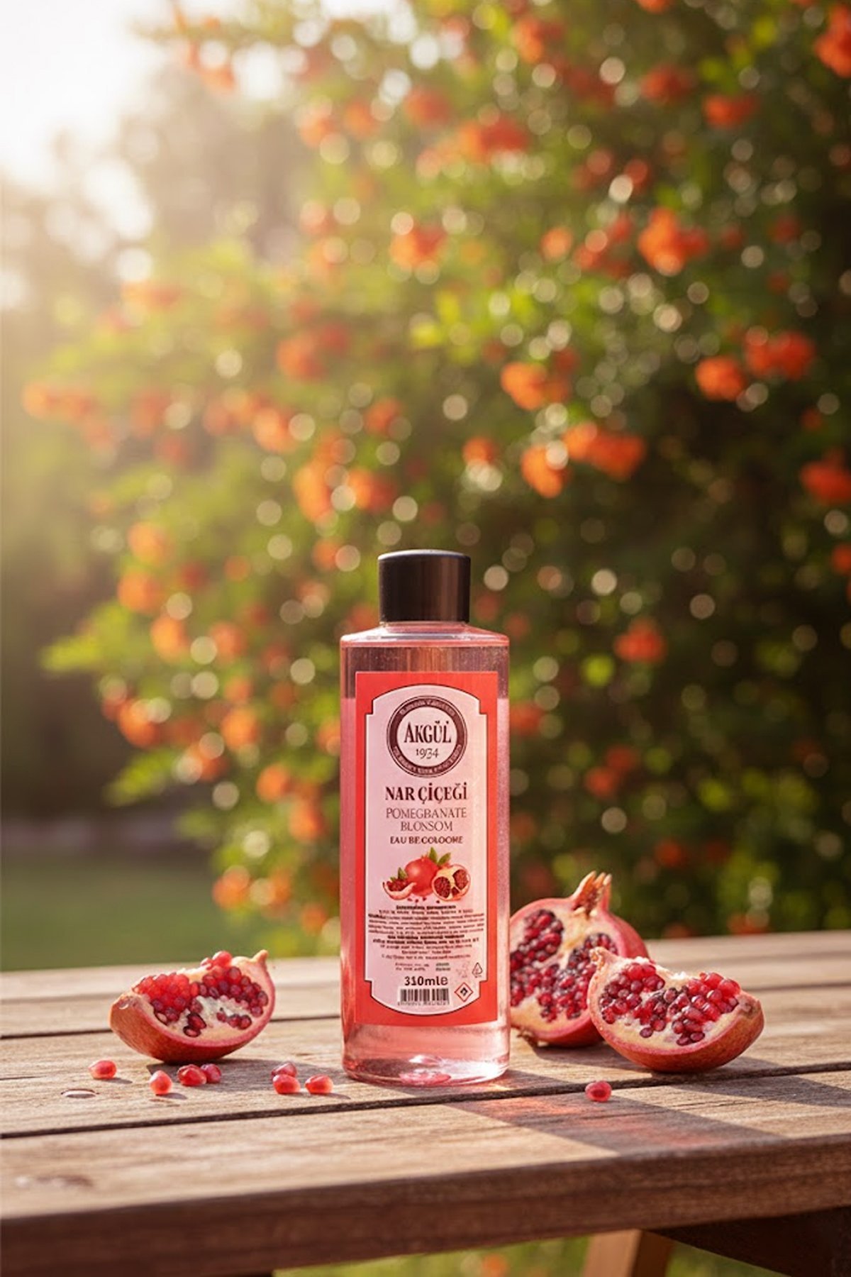 Nar Çiçeği Kolonyası Pet Şişe (310 ml)