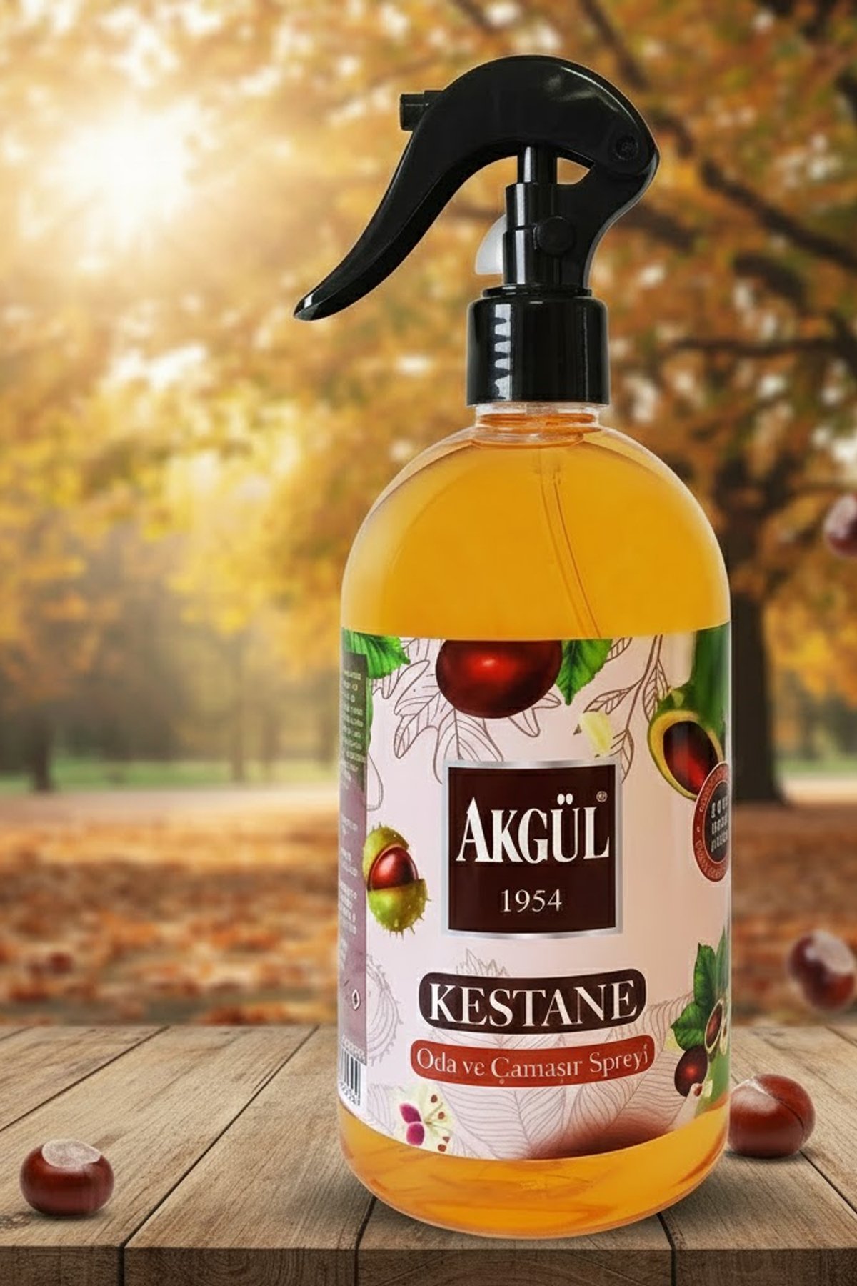 Akgül Kestane Oda ve Çamaşır Spreyi 70º (500 ml)