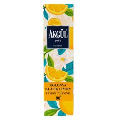 Akgül Limon Kolonyası  80º Pet Şişe Kutulu (260 ml)
