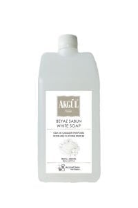 Akgül Beyaz Sabun Kokulu Oda ve Çamaşır Parfümü 70º 1 lt (Refill Bidon)