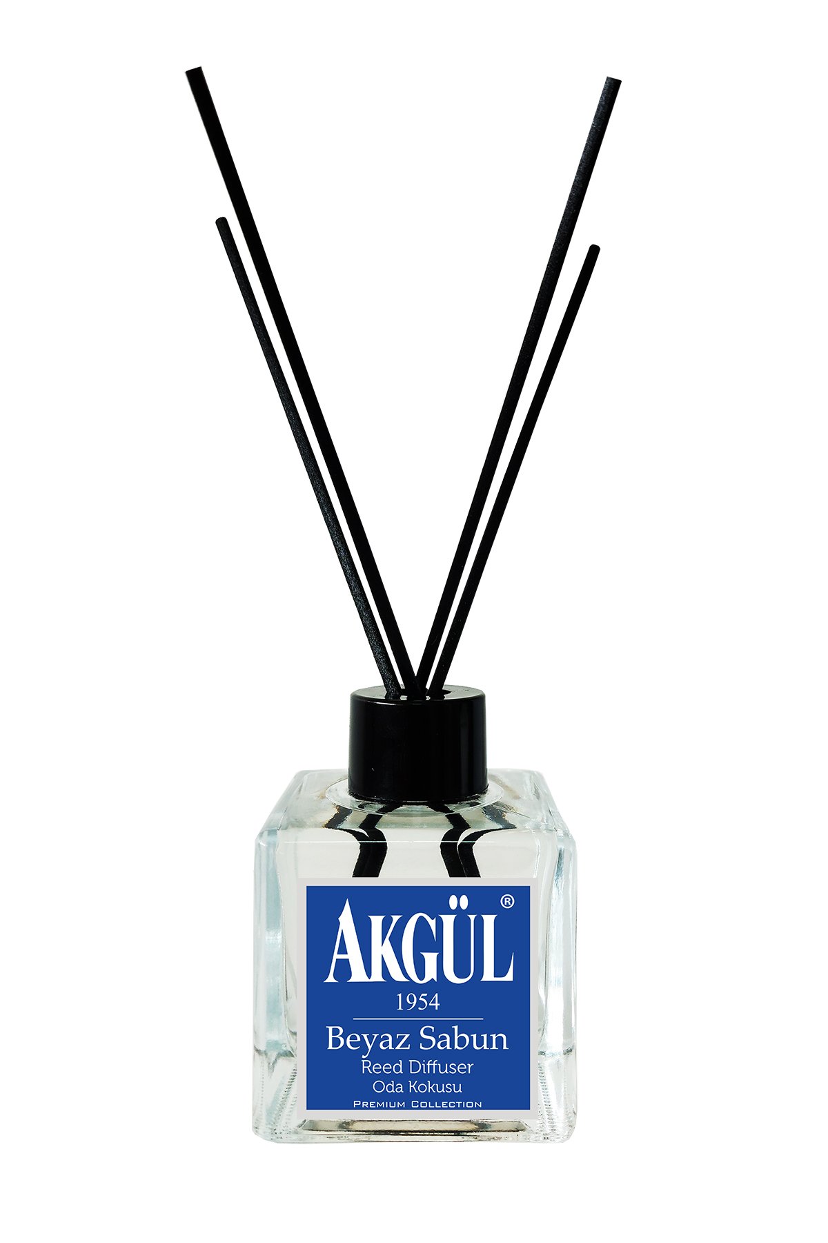 Akgül Beyaz Sabun Bambu Çubuklu Oda Kokusu 120 ml