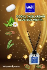 Akgül Beyaz Sabun Bambu Çubuklu Oda Kokusu 120 ml