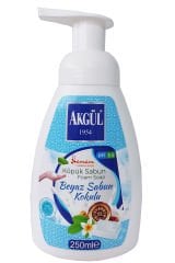 Akgül Beyaz Sabun Kokulu Köpük Sabun 250 ml